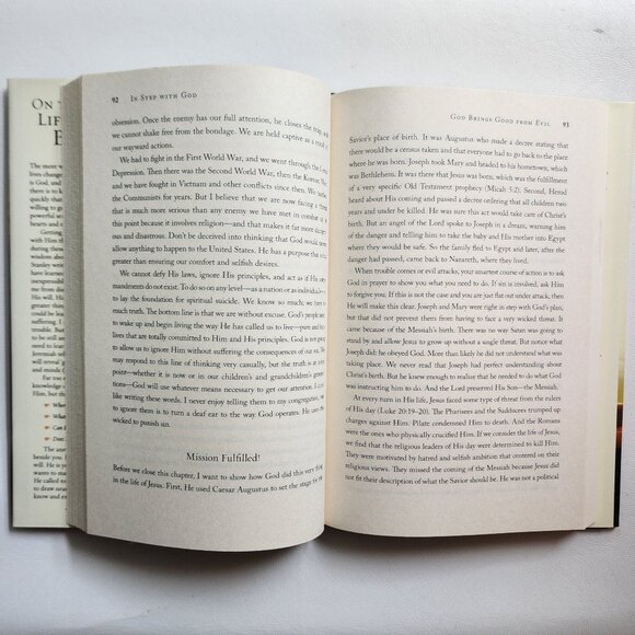 In Step with God: Understanding His Ways and Plans for Your Life by Stanley NEW - Picture 5 of 7